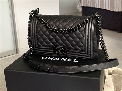 boy chanel wallet|black chanel boyfriend bag.